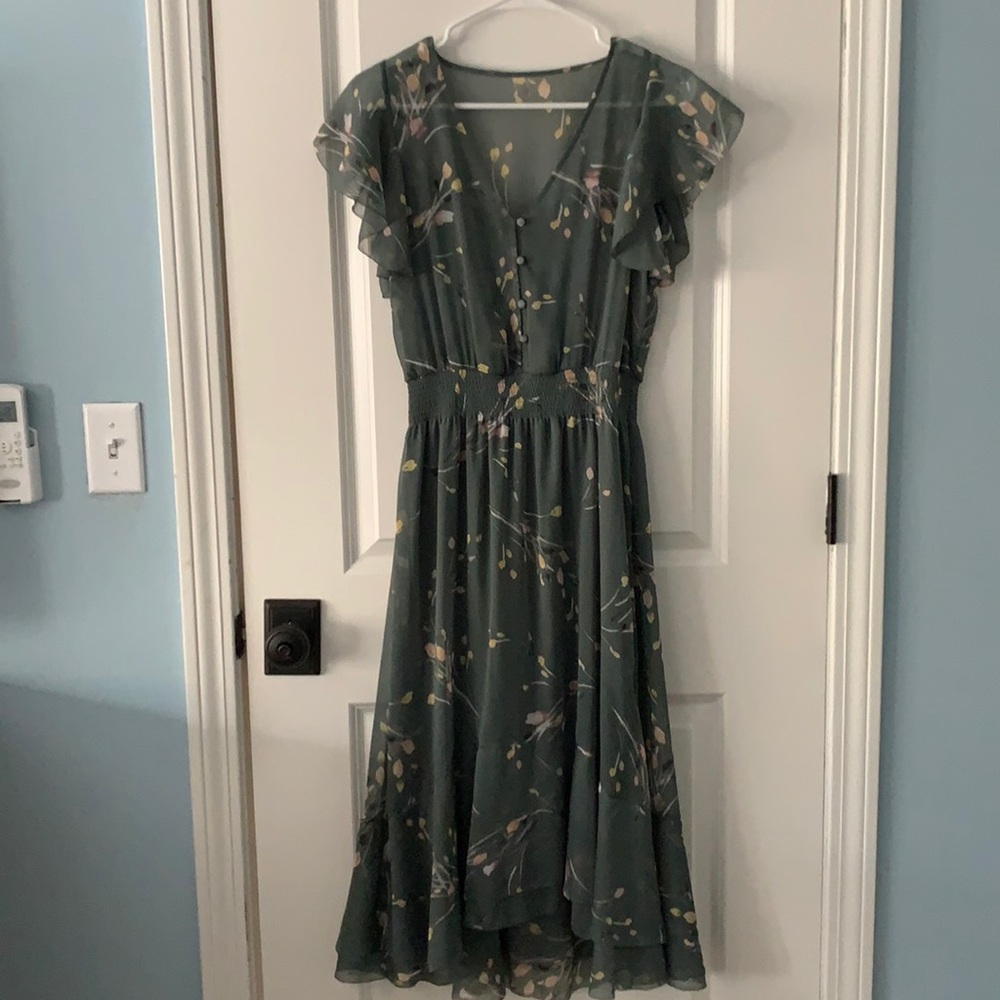 White House Black Market Midi Dress XS